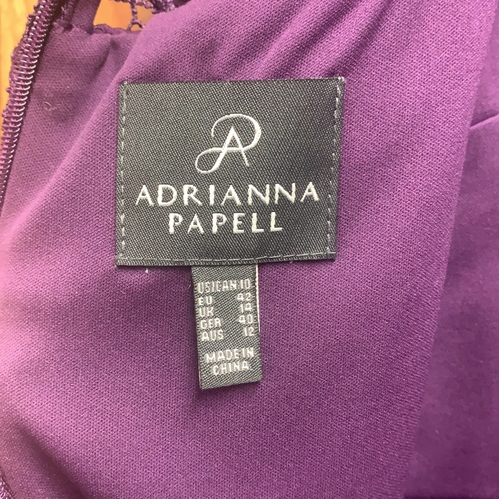 Purple Mother of the Bride dress/Cocktail dress - Picture 5 of 5